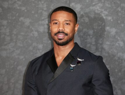 Michael B. Jordan at the European Premiere of "Creed III"