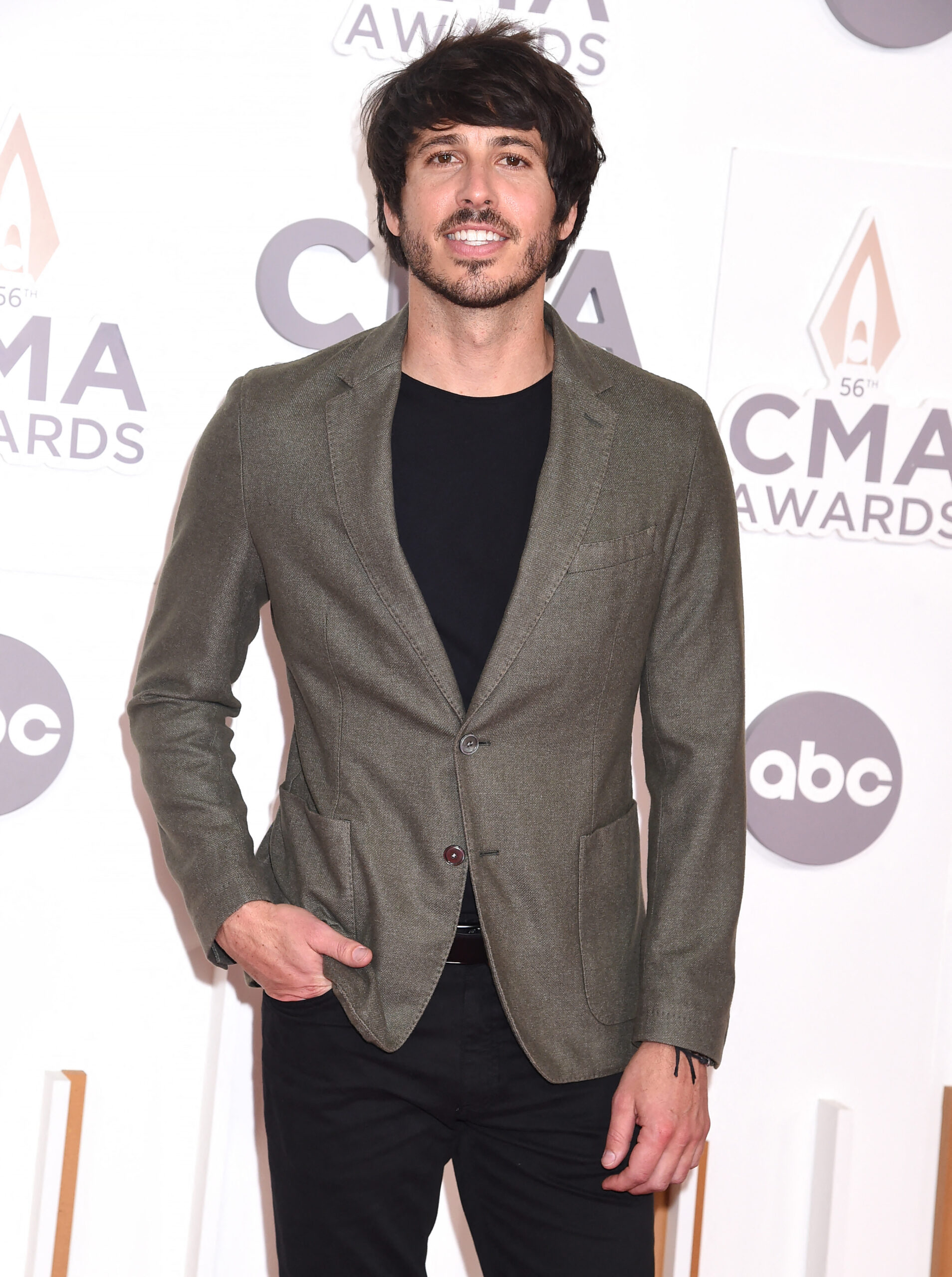 Morgan Evans at the 56th Annual CMA Awards