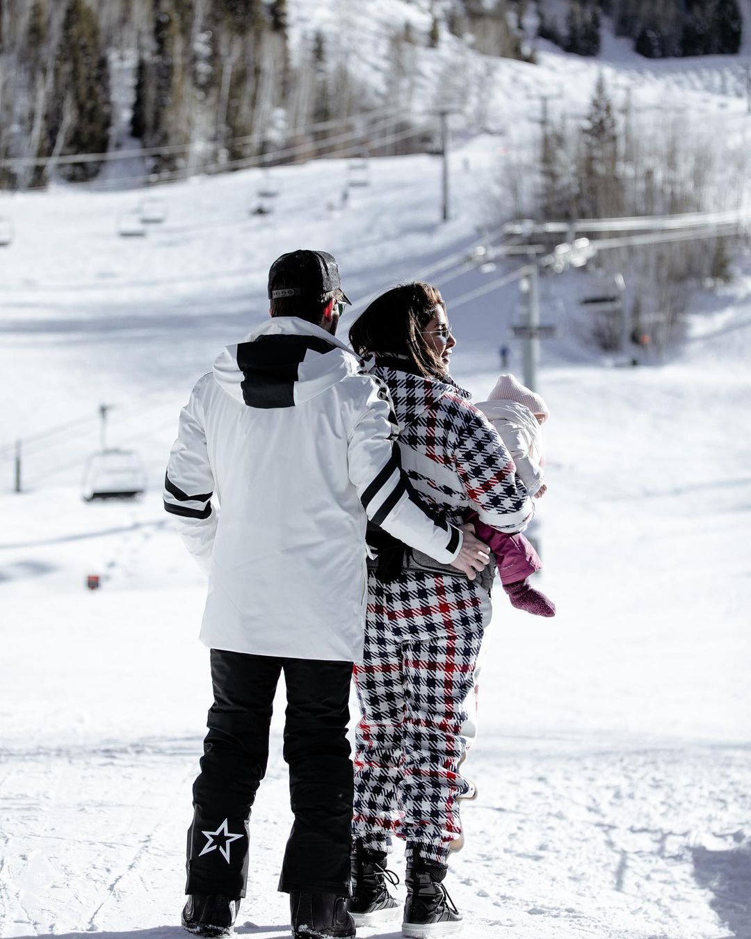 Nick Jonas and Priyanka Chopra with daughter on vacation