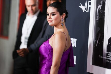 Selena Gomez Wearing Rodarte Arrives At The 2022 AFI Fest Opening Night World Premiere Of Apple Original Films' 'Selena Gomez: My Mind