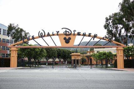 The Walt Disney Company sign