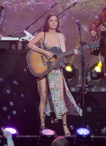 Kacey Musgraves is seen at apos Jimmy Kimmel Live apos