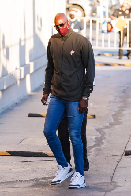 Kevin Garnett arriving at apos Jimmy Kimmel Live apos