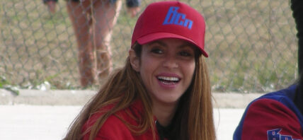 Shakira the best cheerleader for her son Milan in his last baseball match in Barcelona