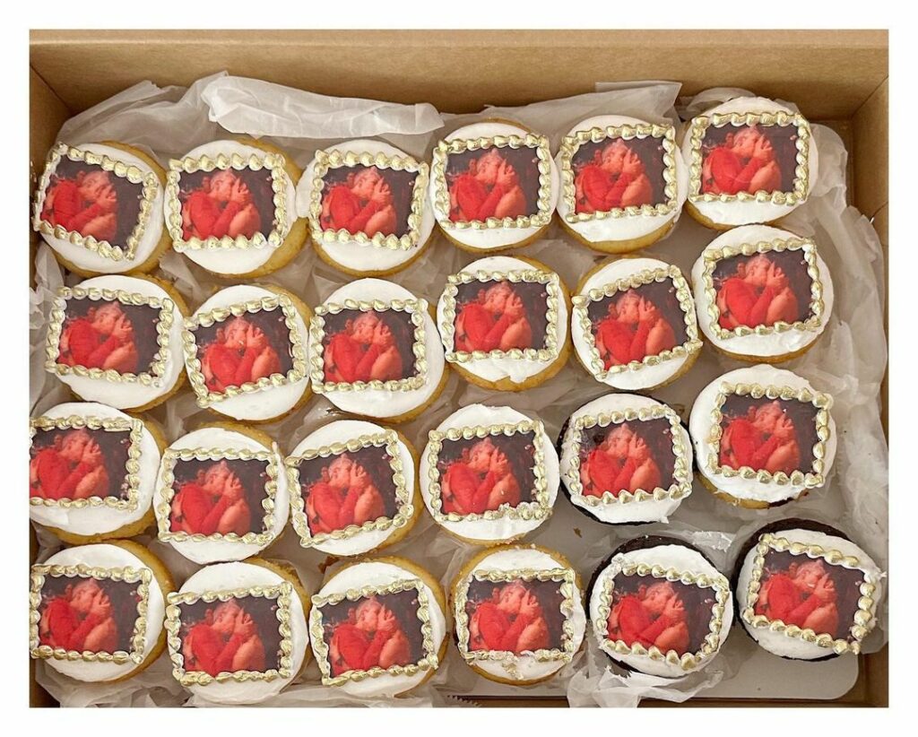 Michelle Yeoh sent Jamie Lee Curtis cupcakes emblazoned with their kiss