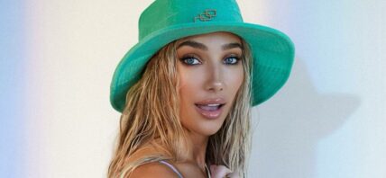 Aurora Culpo Celebrates St. Patrick's Day In Her Little Green Bikini