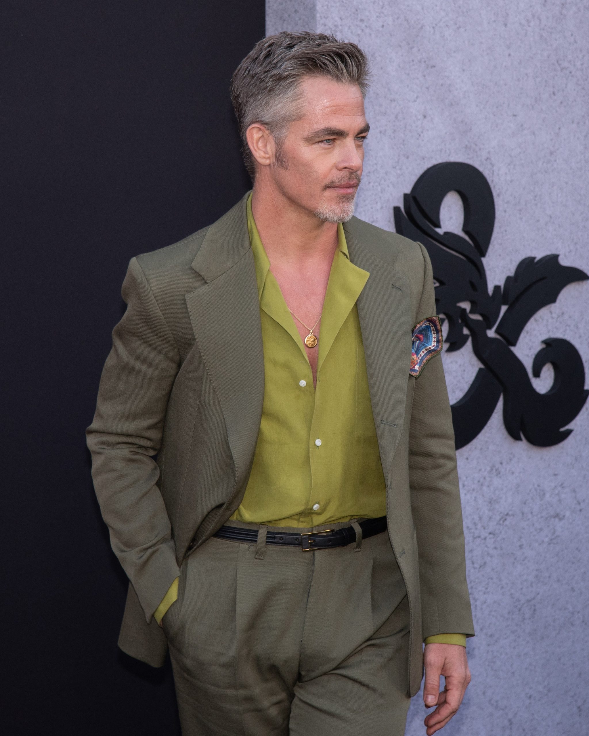 Chris Pine at Los Angeles Premiere Of Paramount Pictures' ''Dungeons And Dragons: Honor Among Thieves''