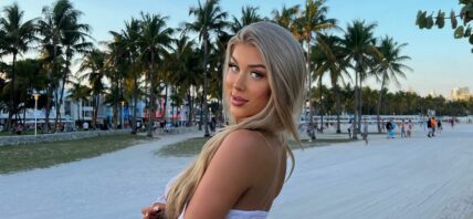 Eve Gale Drops Jaws In Her Barely There Dress