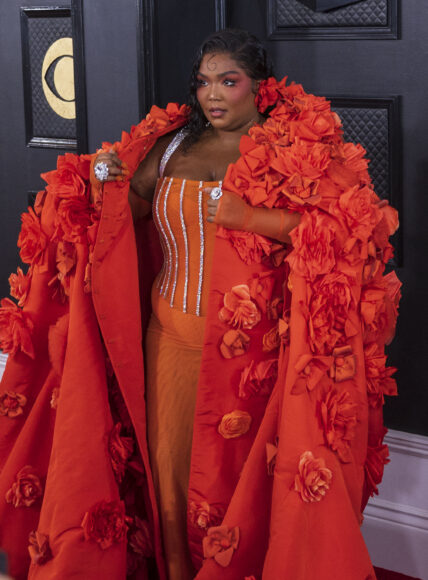 Lizzo at the 65th Grammy Awards - Arrivals
