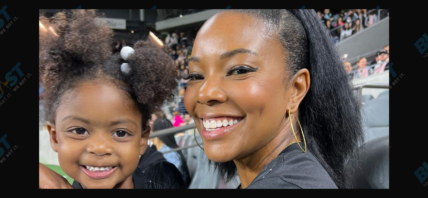 Gabrielle Union and Kaavia