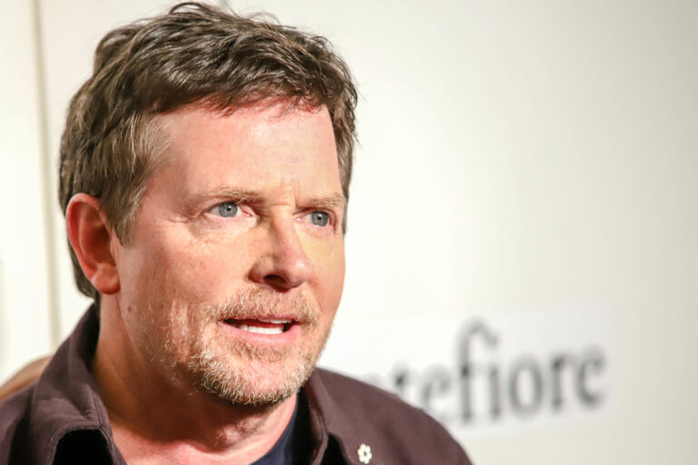 Michael J. Fox attends red carpet for the Tribeca Talks - Storytellers - 2019 Tribeca Film Festival