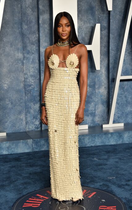 Naomi Campbell at the Vanity Fair Oscar Party