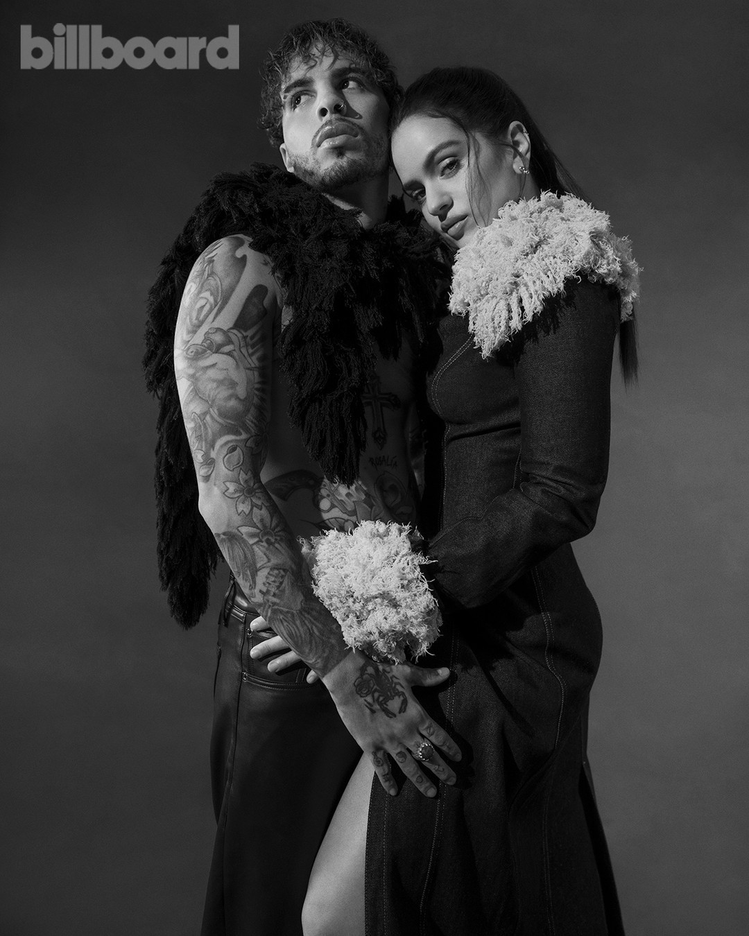 Rauw Alejandro and Rosalía for Billboard