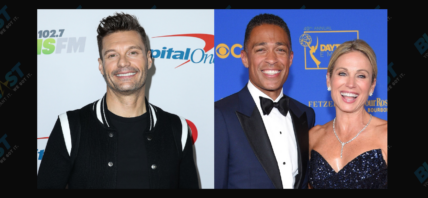 Ryan Seacrest, T.J. Holmes, Amy Robach