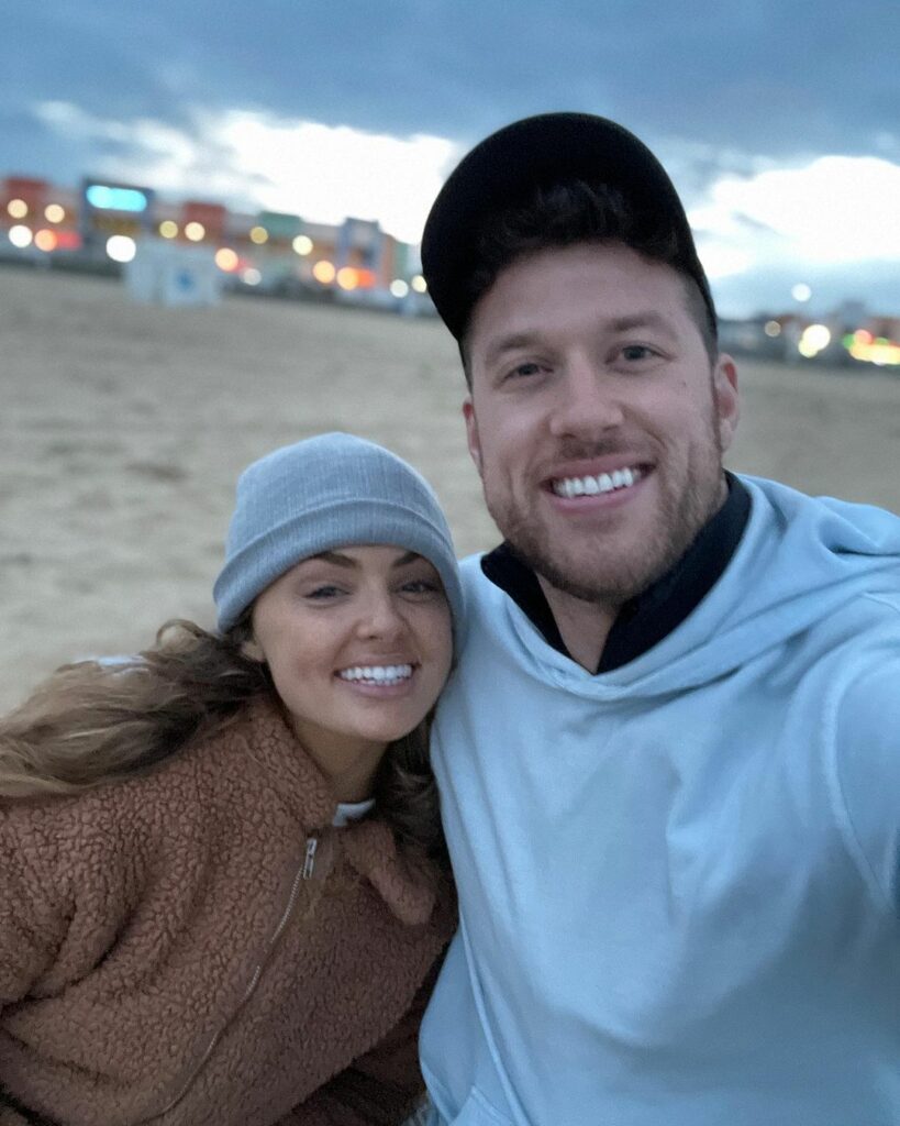 Clayton Echard and Susie Evans