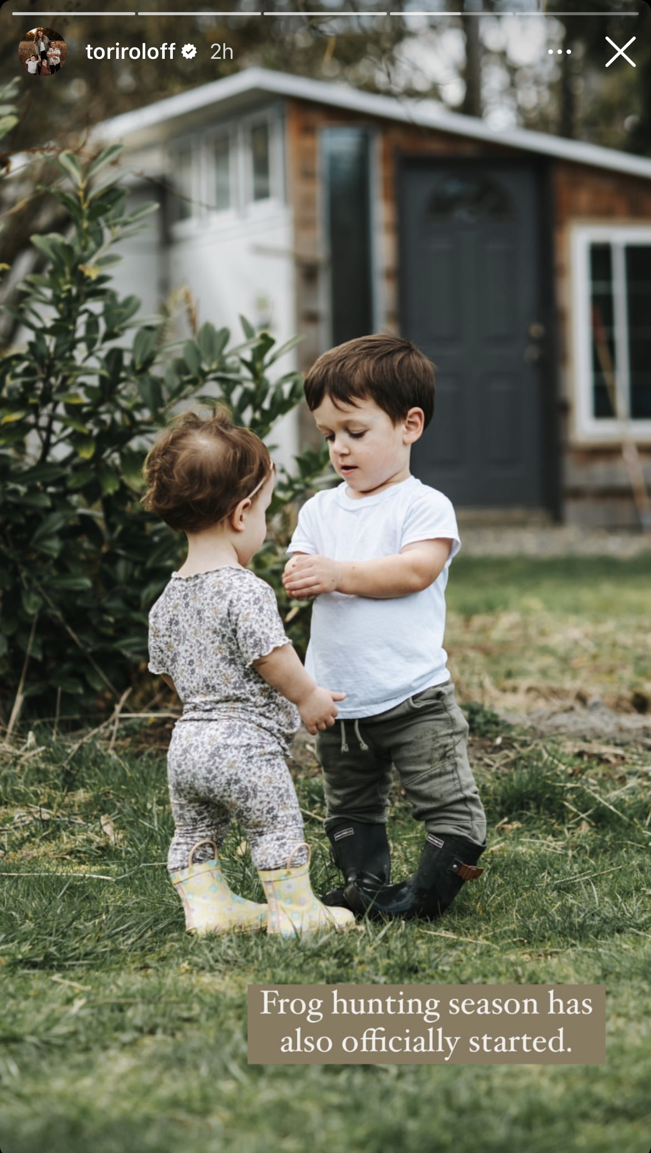 'LPBW' Tori Roloff & Family Are Kicking Off Spring Season With 'Frog Hunting'