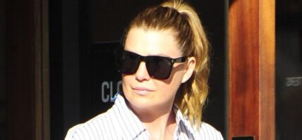 Ellen Pompeo get Ice Cream in LA