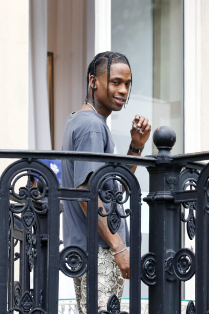 Travis Scott is shooting for Christian Dior while Paris Fashion week