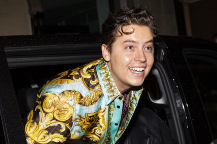 Versace and Fendi fashion show at Milan Fashion Week - Outside Arrivals