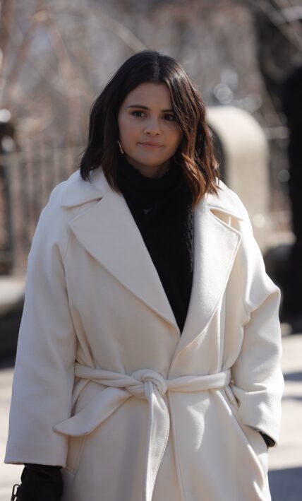 Selena Gomez Steve Martin Martin Short filming Only Murders in NYC