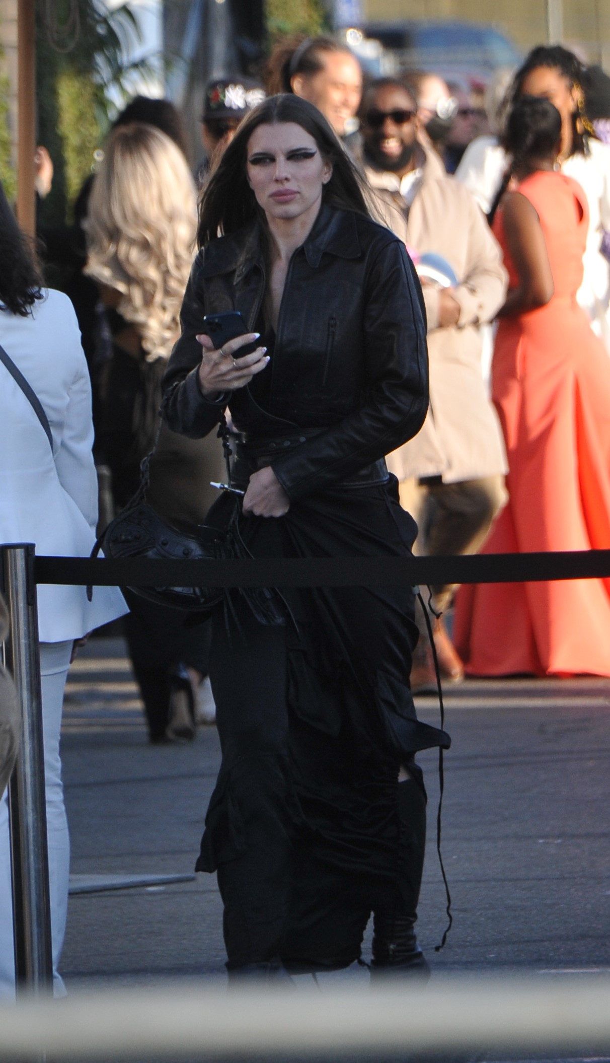 Julia Fox at the 2022 Film Independent Spirit Awards