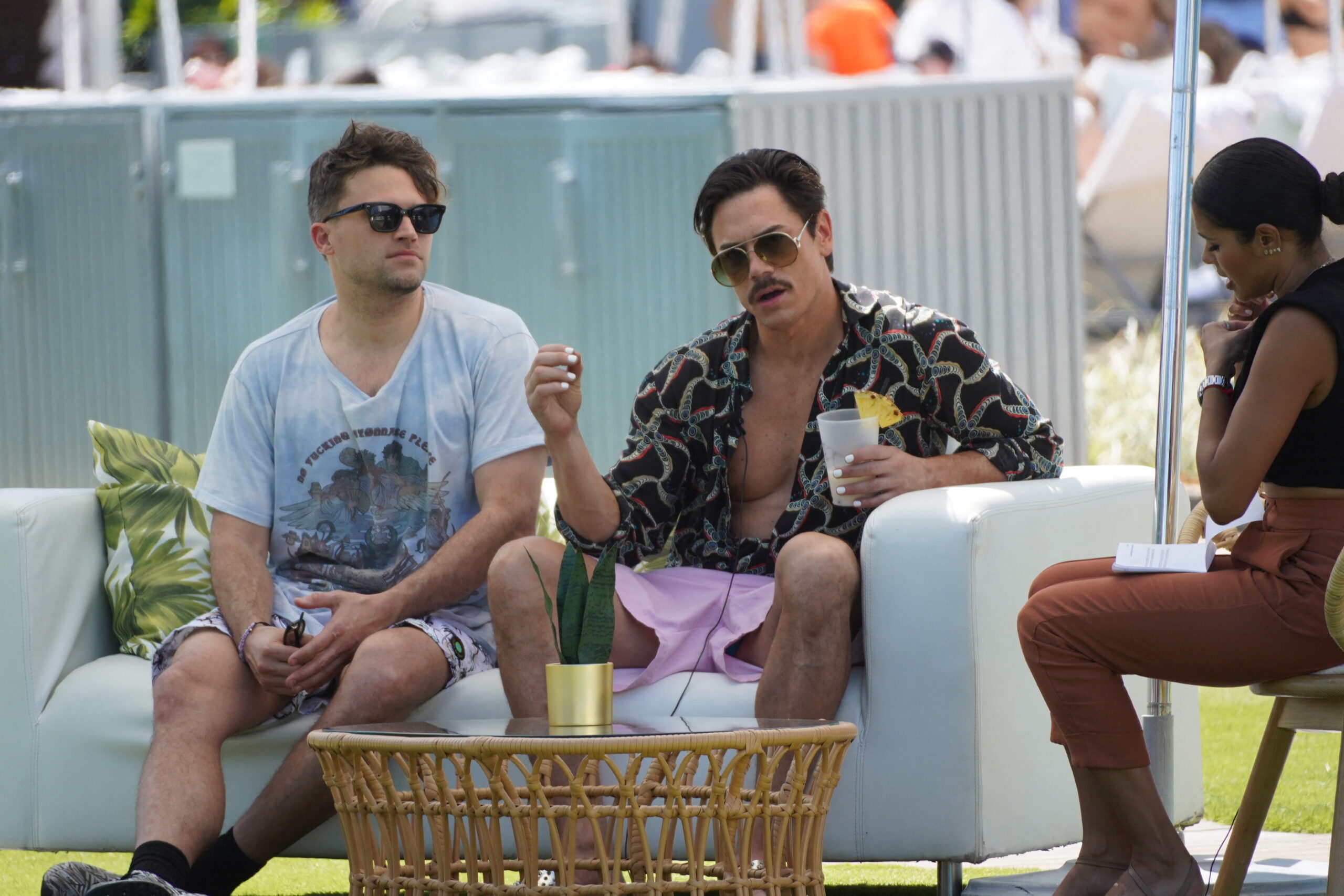 apos Vanderpump Rules apos star Tom Schwartz shrugs off his recent dating drama as he films in Miami Beach