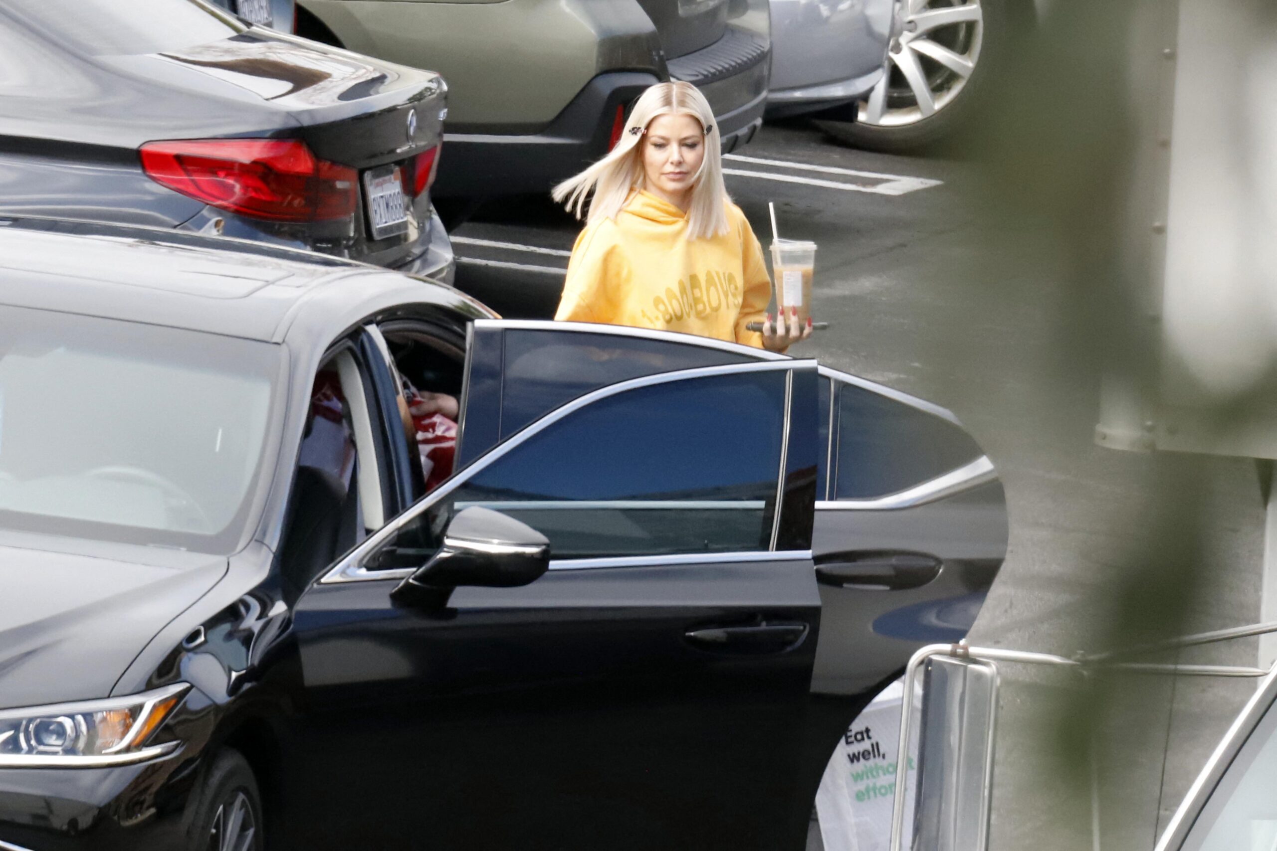 NO TV Ariana Madix Andy Cohen Scheana Shay and Lisa Vanderpump are seen arriving on set to film Vanderpump Rules reunion
