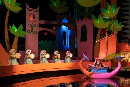 it's a small world at Disney World