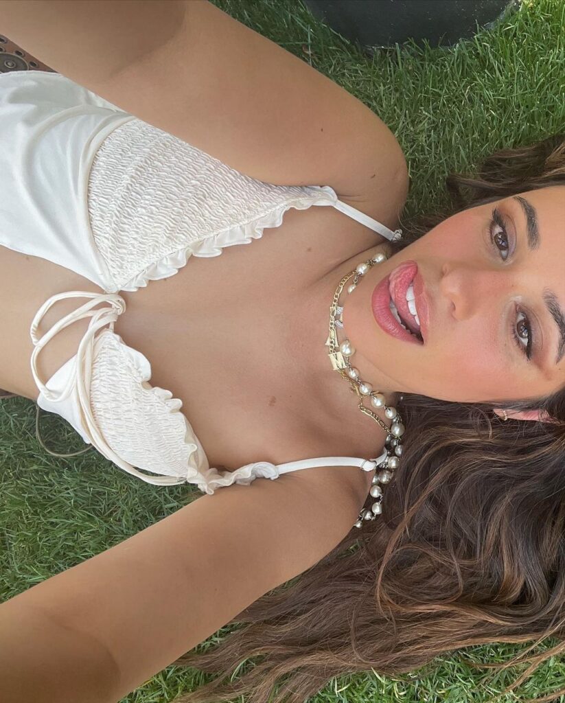 Camila Cabello taking a selfie.