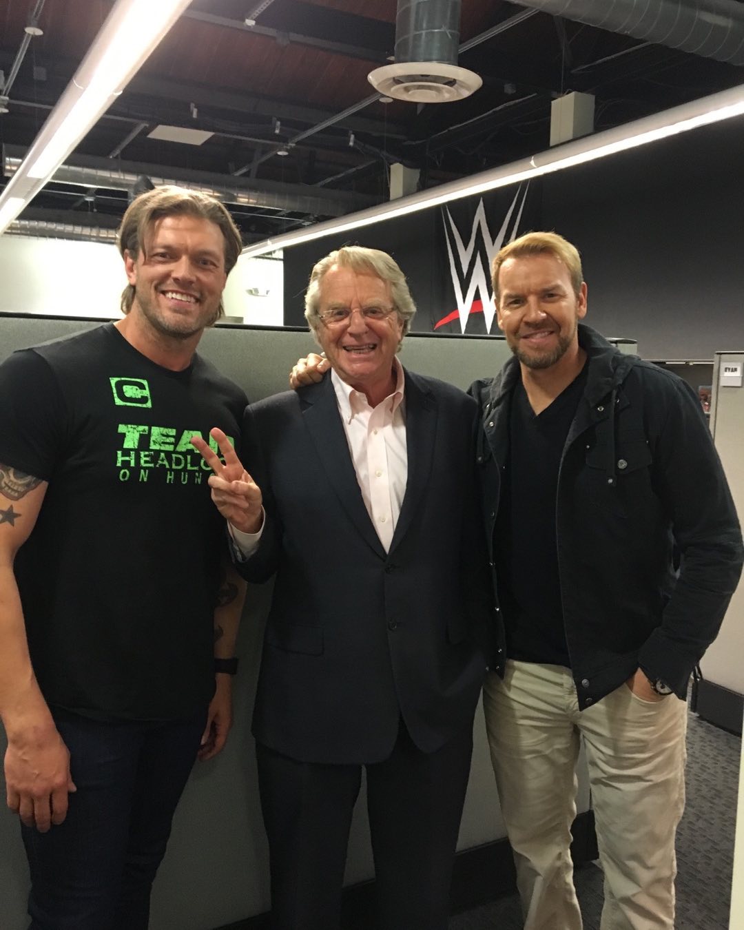 Adam “Edge” Copeland pays tribute to Jerry Springer