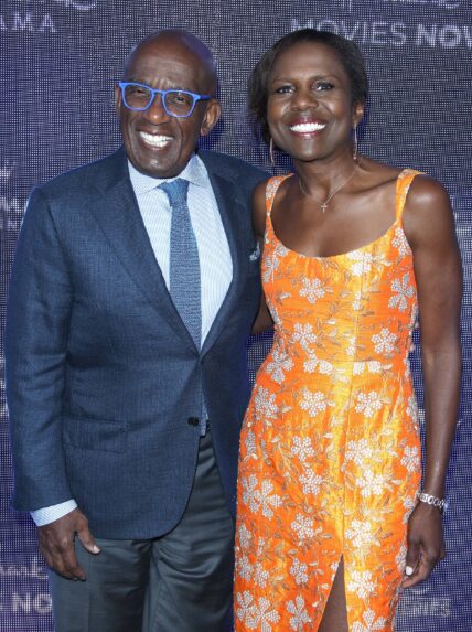 Al Roker and wife Deborah Roberts at Hallmark Channel And Hallmark Movies and Mysteries Summer 2019 TCA Press Tour Event