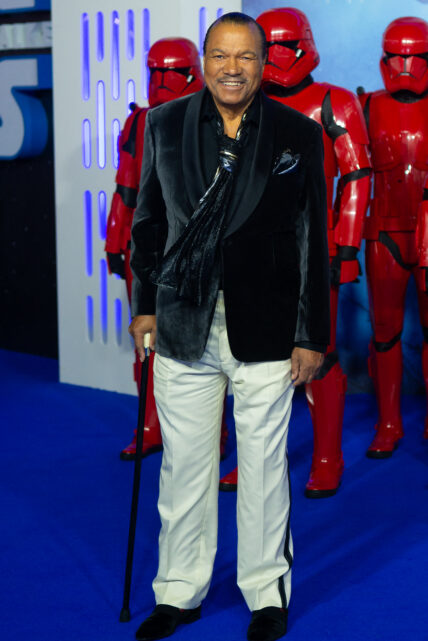 Billy Dee Williams at the Star Wars The rise of Skywalker European Premiere, Leicester Square, London, UK