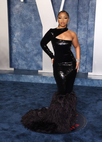 Chlöe Bailey at the 2023 Vanity Fair Oscar Party