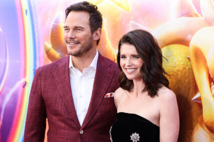 Chris Pratt and Katherine Schwarzenegger at the Los Angeles Special Screening Of Universal Pictures, Nintendo And Illumination Entertainment's 'The Super Mario Bros. Movie'