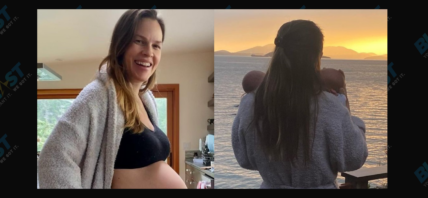 Hilary Swank and Philip Schneider welcome twins on Easter