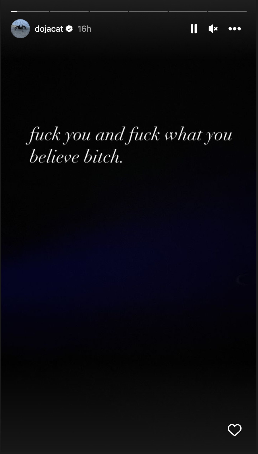 Doja Cat claps back at fans who call her new tattoo demonic