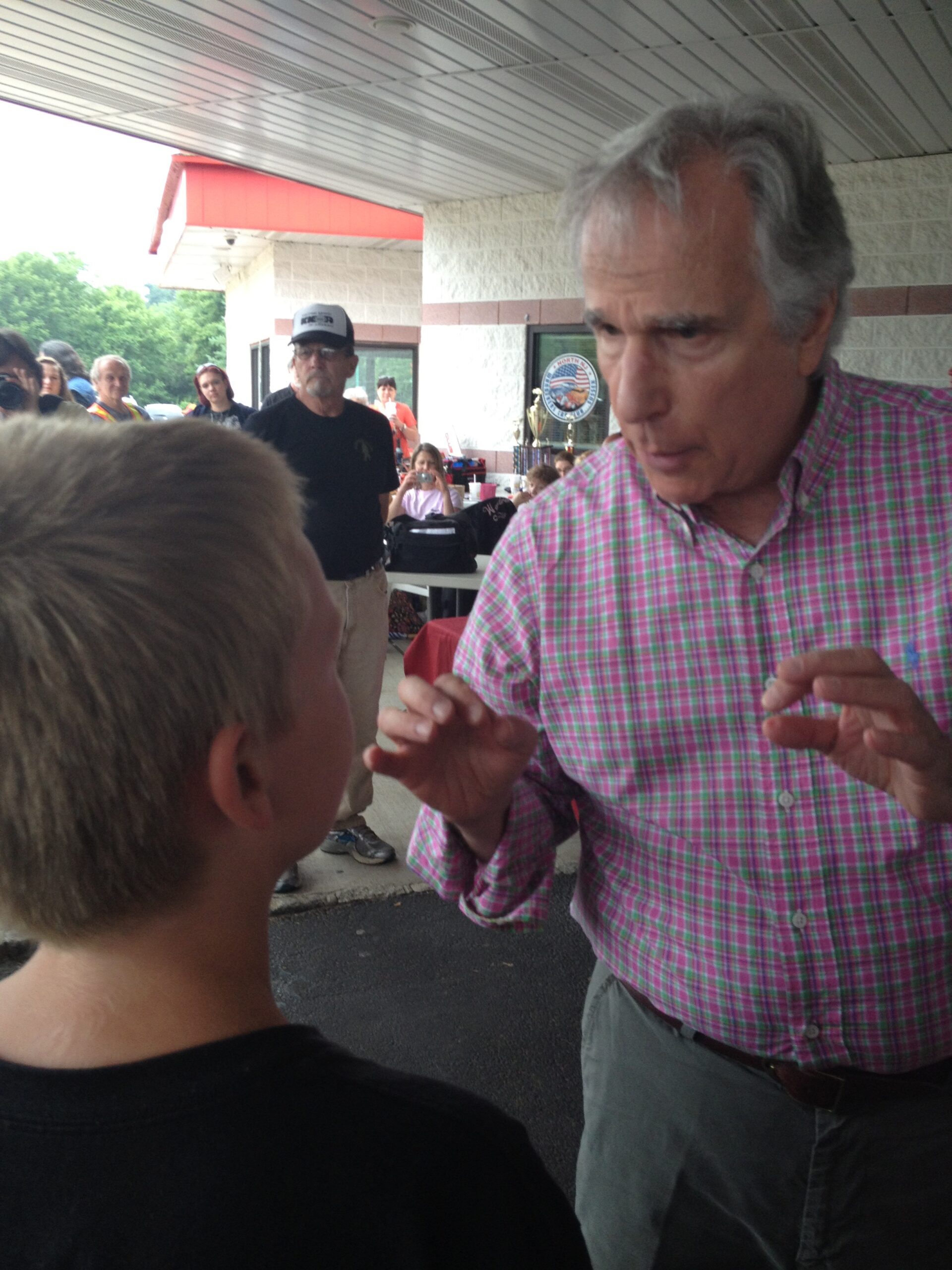 Henry Winkler and JD