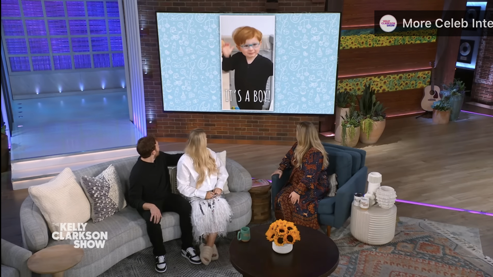 Meghan Trainor and Daryl Sabara on The Kelly Clarkson Show