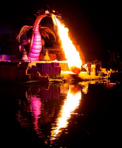 Photos Show Aftermath Of Maleficent Dragon Fire At Disneyland