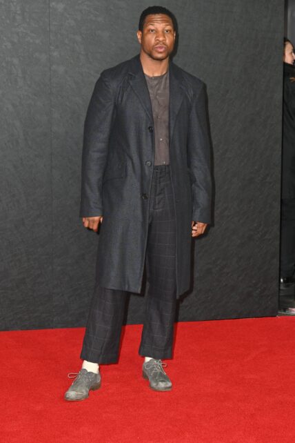 Jonathan Majors at "Creed III" UK film premiere