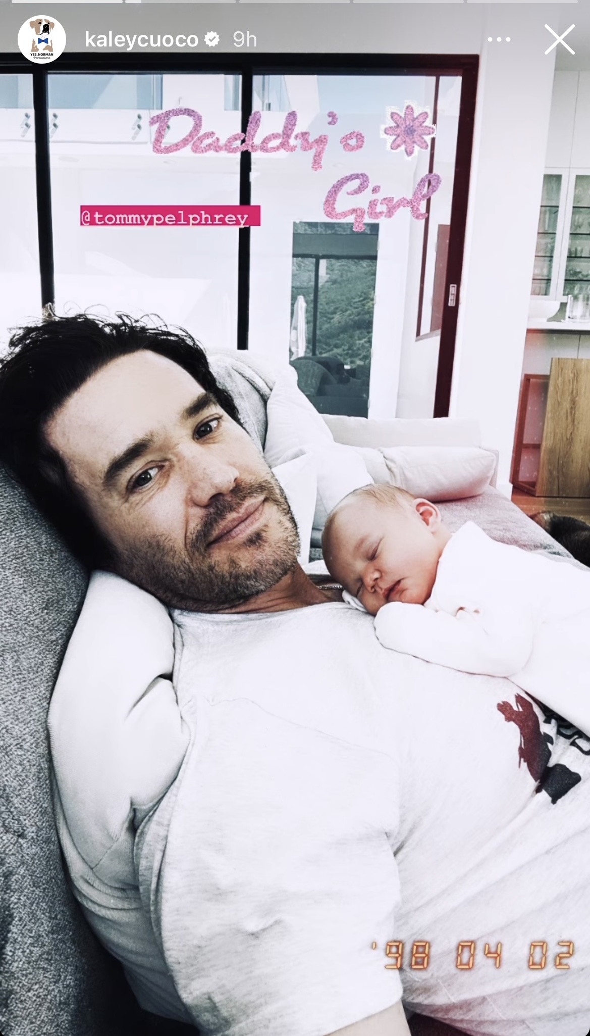 Kaley Cuoco gushes about daughter being a daddy's girl