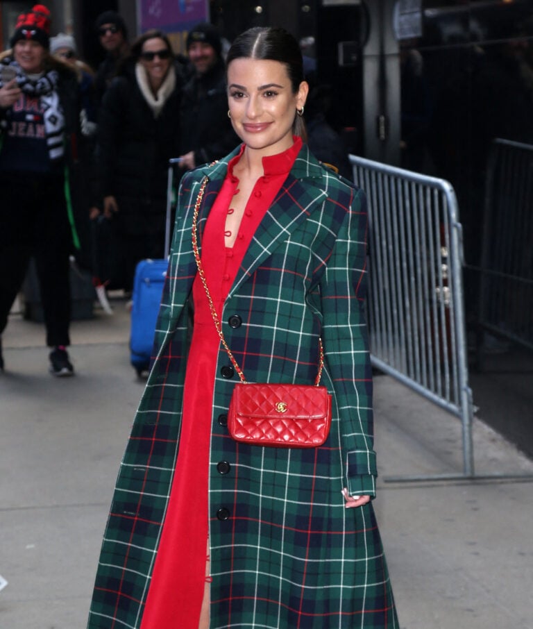 Lea Michele in New York City