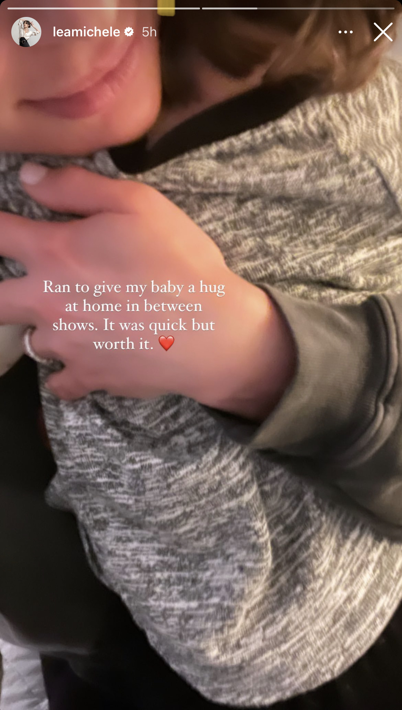 Lea Michele Calls Son 'A Champ' As He Returns Home From Another Hospitalisation