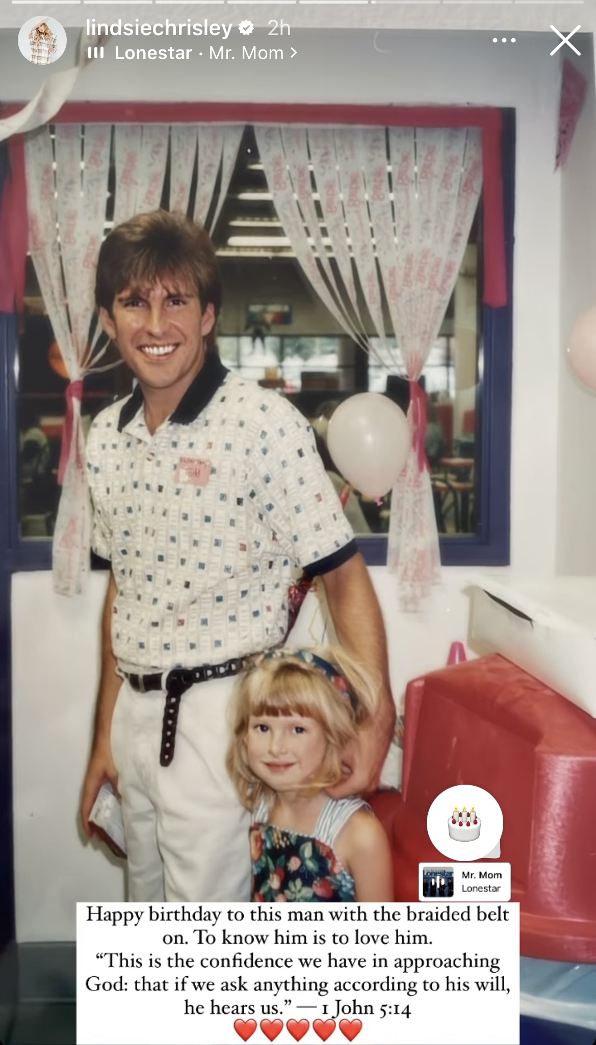 Lindsie Chrisley celebrates Todd Chrisley's birthday