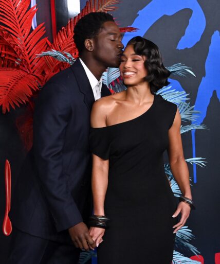 Damson Idris and Lori Harvey