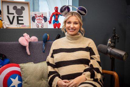 Love Island star and new-mother Amy Hart says she wants to leave baby at home to go on honeymoon in new season of Disney travel podcast