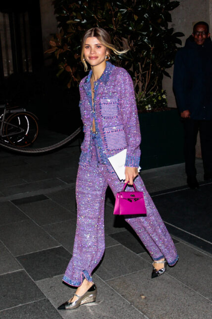 Sofia Richie and Elliot Grainge at their hotel during Paris Fashion Week. 24 Jan 2023 Pictured: Sofia Richie. Photo credit: Spread Pictures / MEGA TheMegaAgency.com +1 888 505 6342 (Mega Agency TagID: MEGA935965_001.jpg) [Photo via Mega Agency]