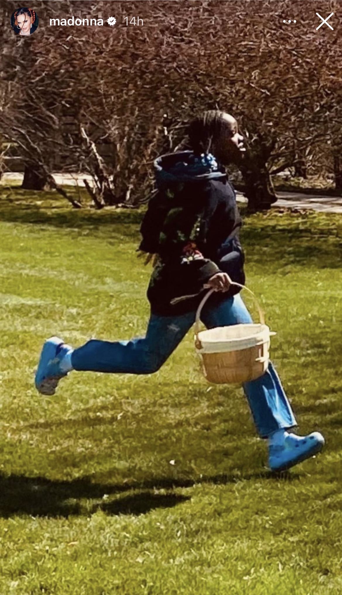 Madonna and her family celebrated Easter