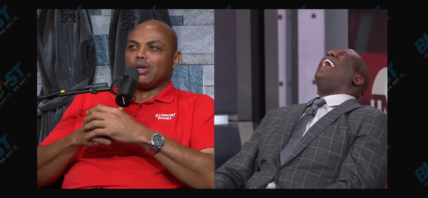 Charles Barkley and Shaquille O'Neal on NBA on TNT