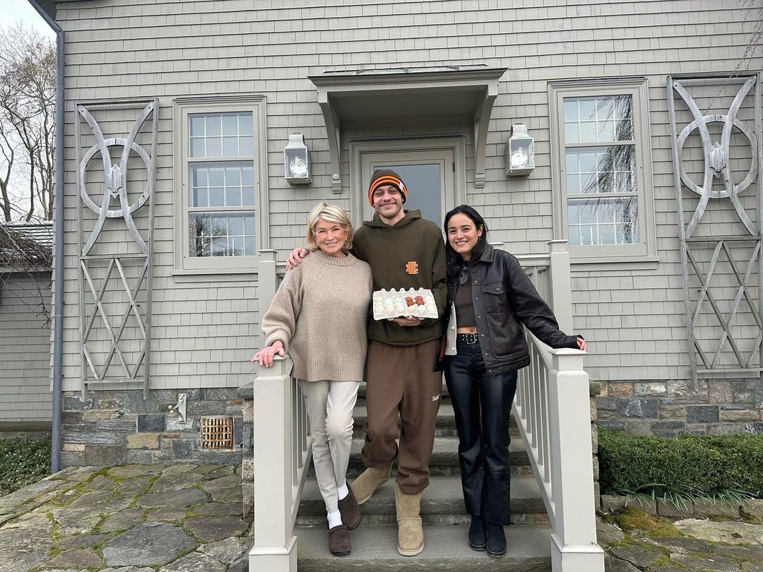 Martha Stewart Enjoys The Easter Holiday With Her Crush And His Girlfriend